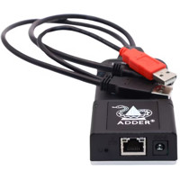 ADDERView Matrix C110 HDMI ZeroU IP KVM Computer Access Modul von Adder von vorne