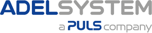 Logo Adelsystem Adelsystem Logo mit Info, dass sie ein Teil der PULS Gruppe sind