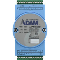 Vorderseite des ADAM-6760D intelligenten IoT I/O Gateway mit 8x SSR Relaisausgängen von Advantech