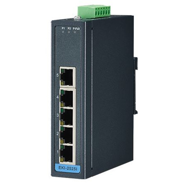 EKI-2525I Advantech 5 Port Unmanaged Industrie Switch