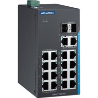 EKI-2718E-2CI Advantech Unmanaged 18-Port Switch gedreht