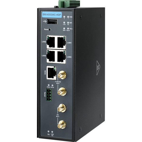 EKI-6333AC-4GP Advantech Industrieller IEEE 802.11a/b/g/n/ac Wi-Fi ...