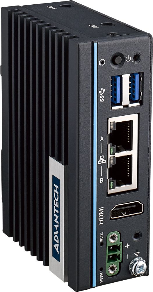 UNO-127 DIN-Schiene IPC mit einem Intel Atom x6413E Prozessor von Advantech