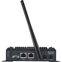 Front Ansicht des WISE-6610 V2 industriellen LoRaWAN Gateways von Advantech