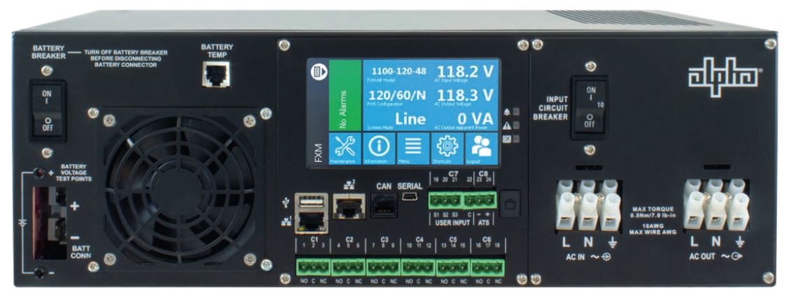 Outdoor-USV für hohe Temperaturbereiche