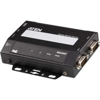 SN3402P Secure 2-Port RS-232/422/485 Device Server mit PoE von ATEN