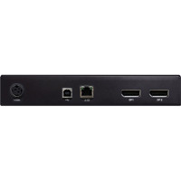 EMD2002SE-DP-R IP-basierter Emerald SE DisplayPort KVM Receiver von Black Box Back