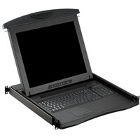 KLDS17X modulare KVM Rack Konsole mit einem 17 Zoll Display von Black Box KLDS17X Black Box Modulare KVM Rack Konsole mit einem 17 Zoll Display