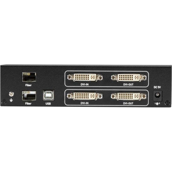 Kvxlcf 200 Black Box Dual Head Kvm Glasfaser Extender Mit Dvi I Mit Bis