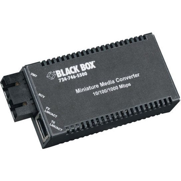 LGC120A-R4 Gigabit Ethernet zu Multimode ST Medienkonverter von Black Box