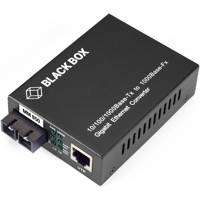 LGC211A-R2 Gigabit Ethernet auf Multi-Mode SC Glasfaser Medienkonverter von Black Box