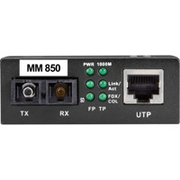 LGC211A-R2 Gigabit Ethernet auf Multi-Mode SC Glasfaser Medienkonverter von Black Box Front