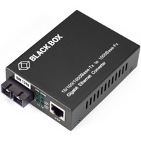 LGC212A-R2 Gigabit Ethernet auf Single-Mode SC Glasfaser Medienkonverter von Black Box