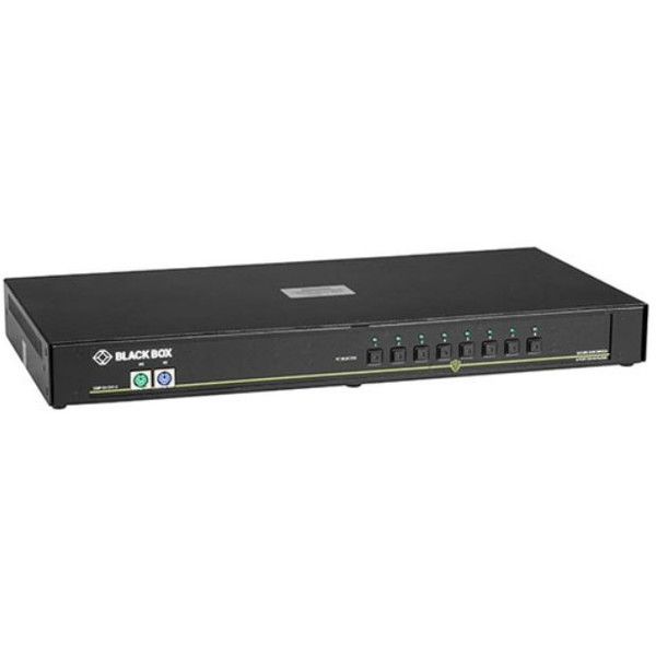 SS2P-SH-DVI-U Black Box Secure KVM Switch Mit EDID Learning, NIAP 3.0 ...