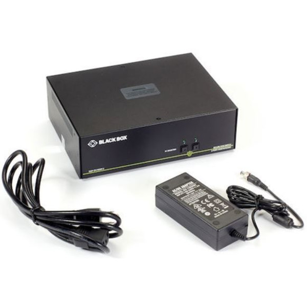 SS2P-SH-HDMI-U Black Box Secure KVM Switch Mit EDID Learning, NIAP 3.0 ...