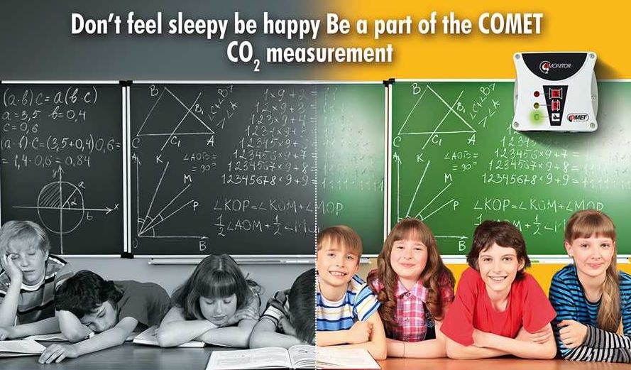 T5000 - Comet CO2 Überwachung - Einsatz in Schulen