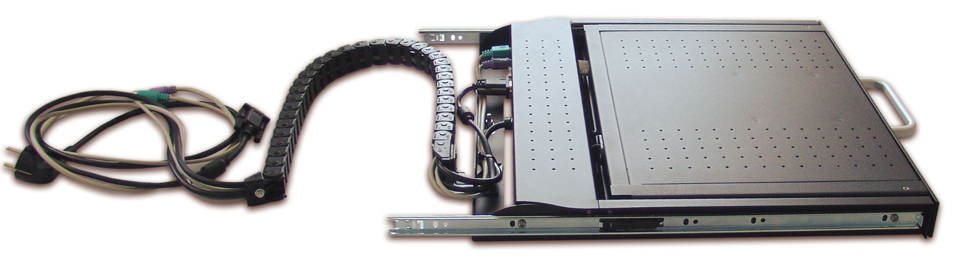 RM 17 Comfort Widescreen FullHD - Fokus Technologies Einbaukonsole Kabel