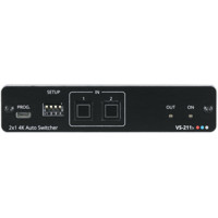 Front Ansicht des VS-211X 2x1 4K HDR HDMI Switch von Kramer Electronics