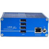 Receiver des USBflex IP-basierten USB Extender von KVM-TEC über CATx