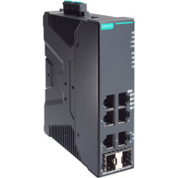 SDS-3006-2GTXSFP Moxa Managed 6-Port Smart Ethernet Switch mit 4x RJ45 und 2x RJ45/SFP Combo Ports