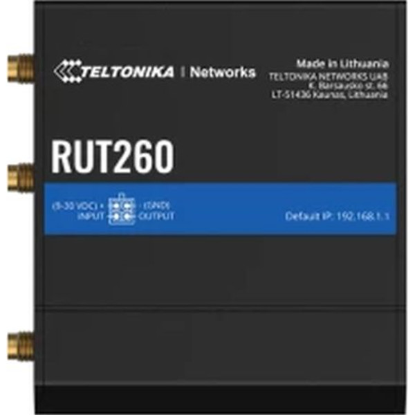 RUT260 Teltonika LTE CAT 6 Industrie Router - BellEquip