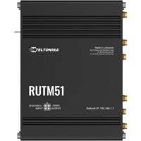 Front Ansicht des RUTM51 Dual-SIM 5G Industrie Router von Teltonika