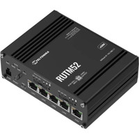 Ports des RUTM52 Dual 5G Router mit eSIM Funktionalität von Teltonika