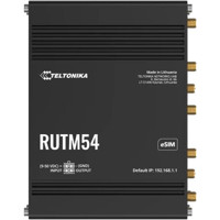 RUTM54 Teltonika Industrie 5G Router mit einem Telit Modem und eSIM Funktionalität von vorne