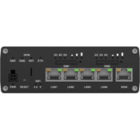 RUTM56 Dual Modem Mobilfunk Router von Teltonika Ethernet Ports Ethernet Ports des RUTM56 Dual Modem Mobilfunk Router von Teltonika