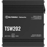TSW202 Managed PoE Netzwerkswitch mit PROFINET und EtherNet/IP von Teltonika Top-Ansicht