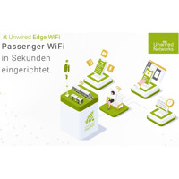 Darstellung der Unwired Edge WiFi Software für das Erstellen von Passagier WLAN von Unwired Networks