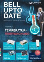 Bell-Up-to-Date Magazin, Ausgabe 1/2021, mit Schwerpunkt Temperatur-Überwachung